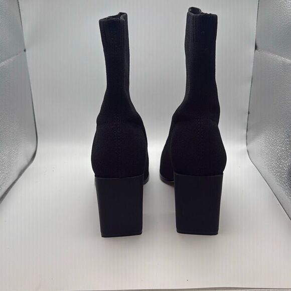 ALDO Women's Stassy Ankle Boot SIZE 8 BLACK PREOWNED LIKE NEW - Picture 4 of 9